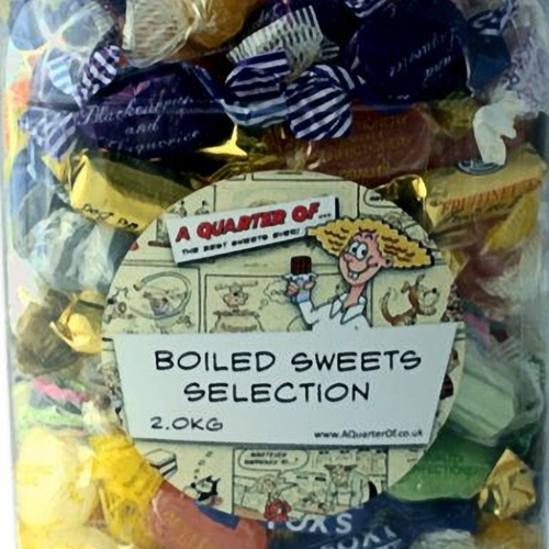 Boiled Sweets Selection Jar Aquarterof