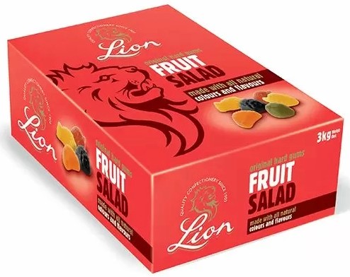 Lions Fruit Salad Gums... 2Kg Box