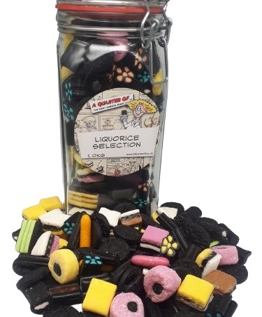 Liquorice Kilner Jar