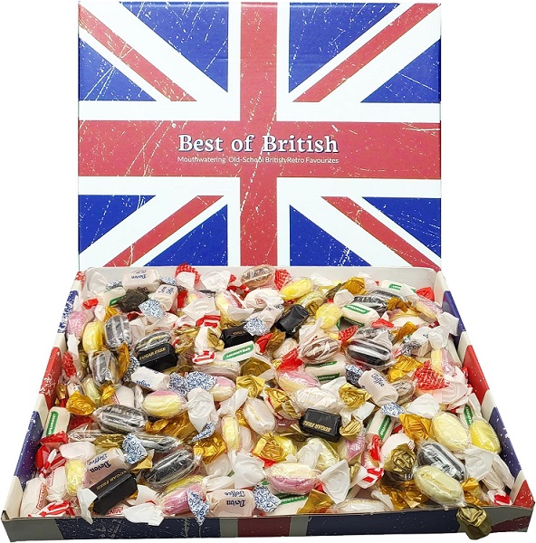 Sugar Free Sweets Selection Union Jack Box 800g