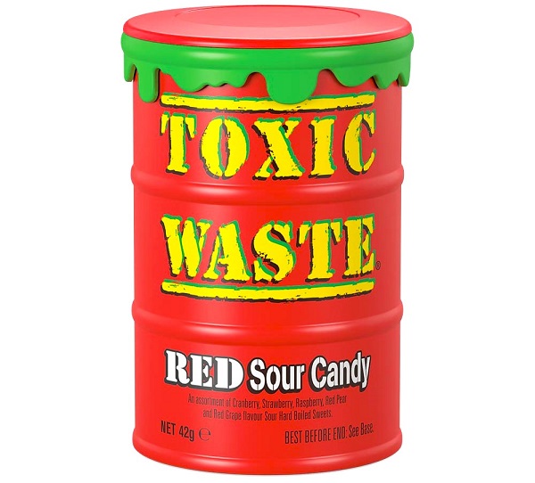 Toxic Waste Red